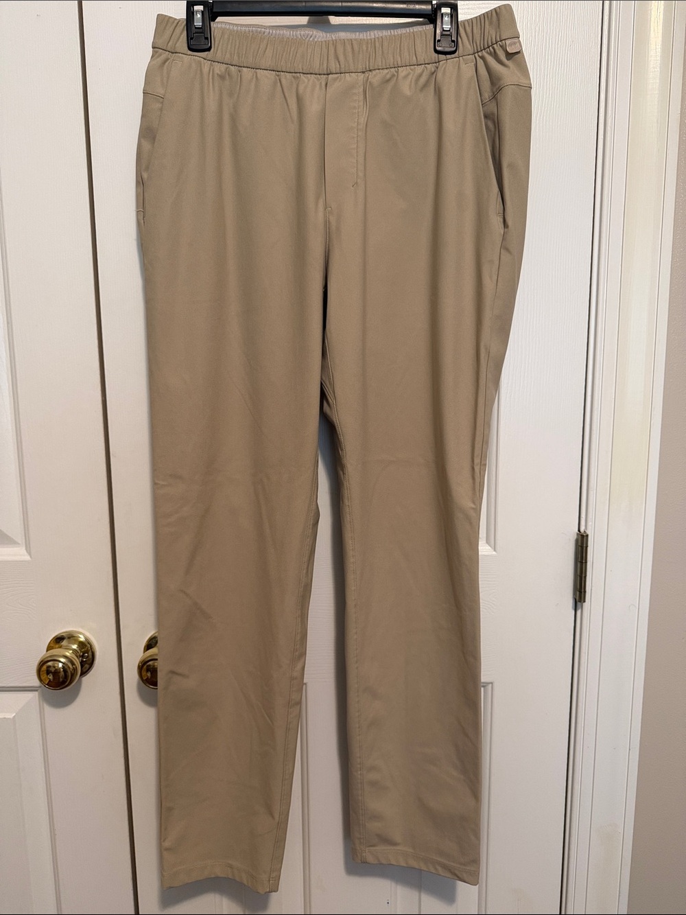 lululemon athletica Tan Straight-Leg Chinos